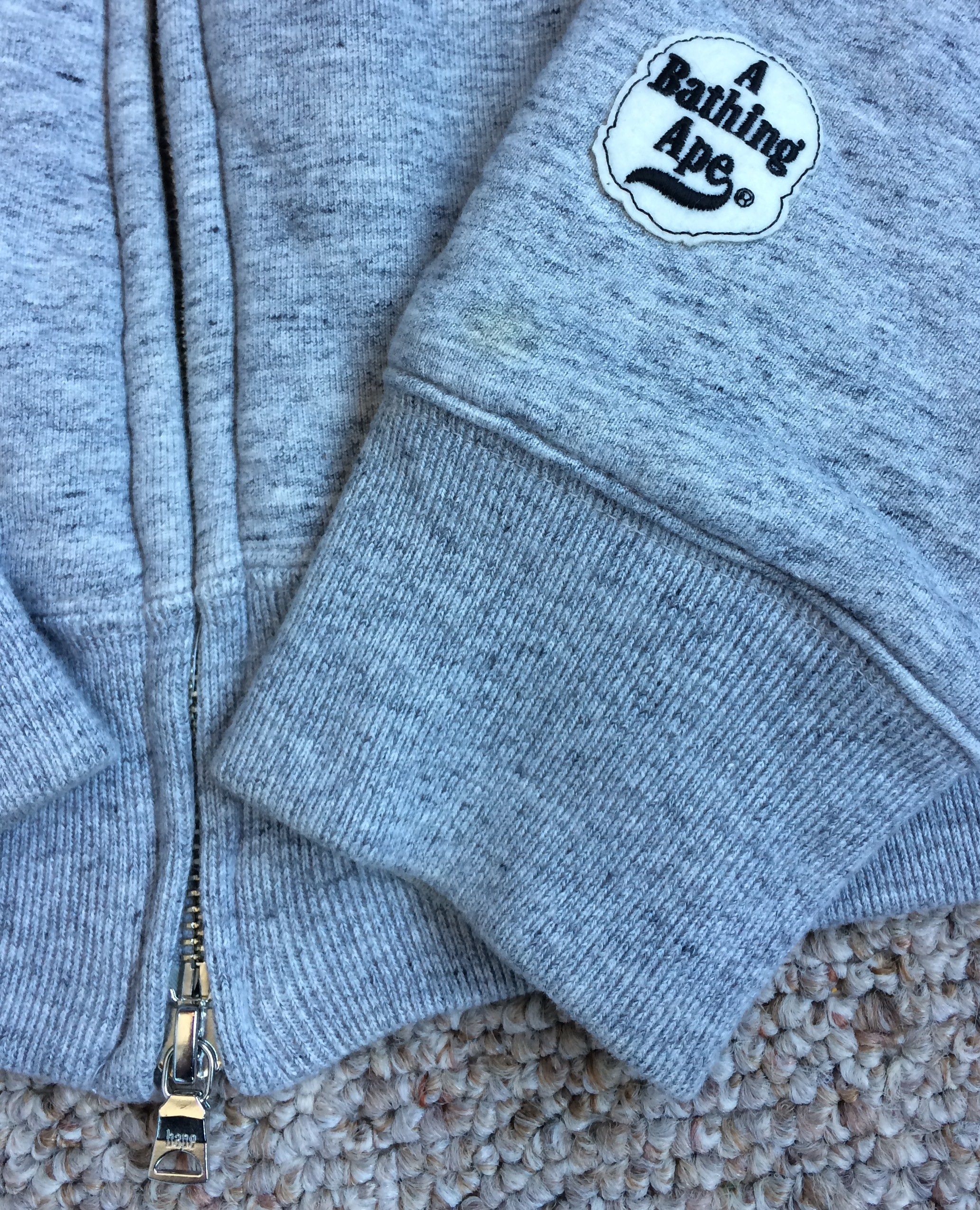 Bape Bape Fleece Lined Logo Hoodie Size US S / EU 44-46 / 1 - 4 Thumbnail