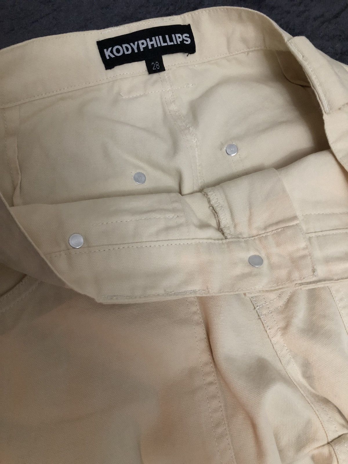 Kody Phillips Kody Phillips Cargo Pants in Beige Size US 28 / EU 44 - 3 Thumbnail