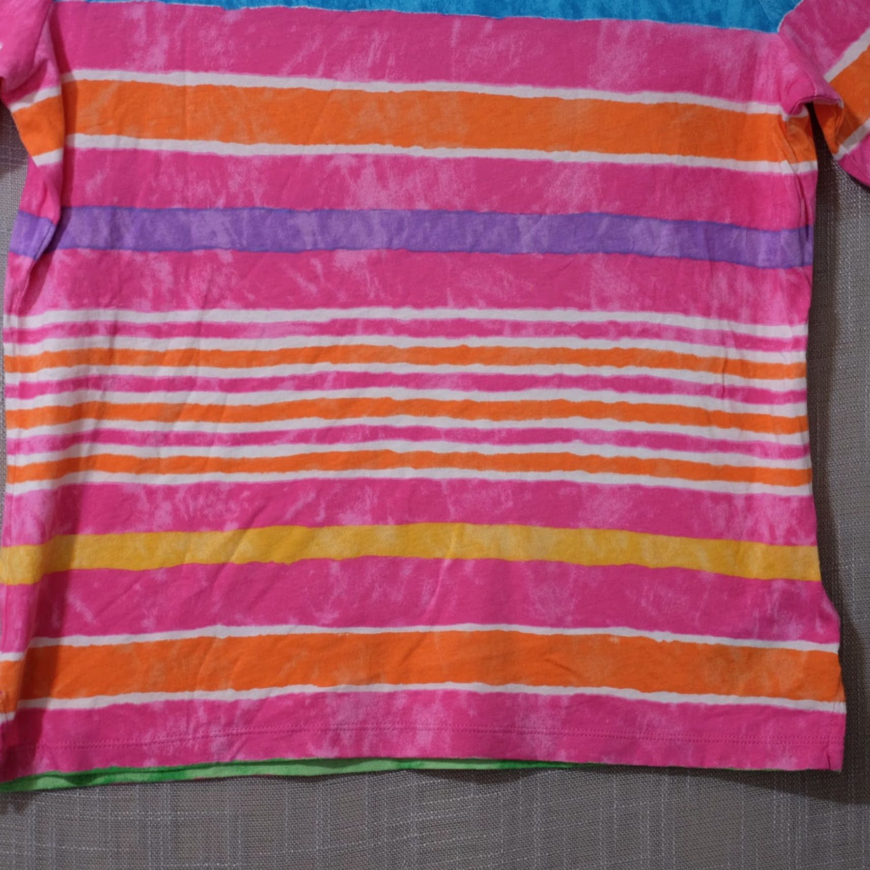 Ralph Lauren Nwot! Lauren Ralph Lauren T-Shirt Striped Short Sleeve Women's M #H53-8 Size M / US 6-8 / IT 42-44 - 4 Thumbnail