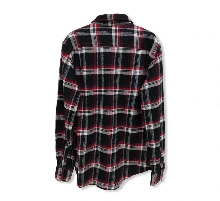 Vintage Vintage Work Commontage Plaid Tartan Flannel Shirt 👕 Size US M / EU 48-50 / 2 - 4 Thumbnail