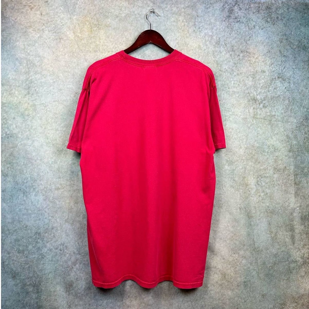 Nike × Vintage Vintage Nike Spell Out T Shirt Sz XL Y2K Red Script Logo Size US XL / EU 56 / 4 - 3 Thumbnail