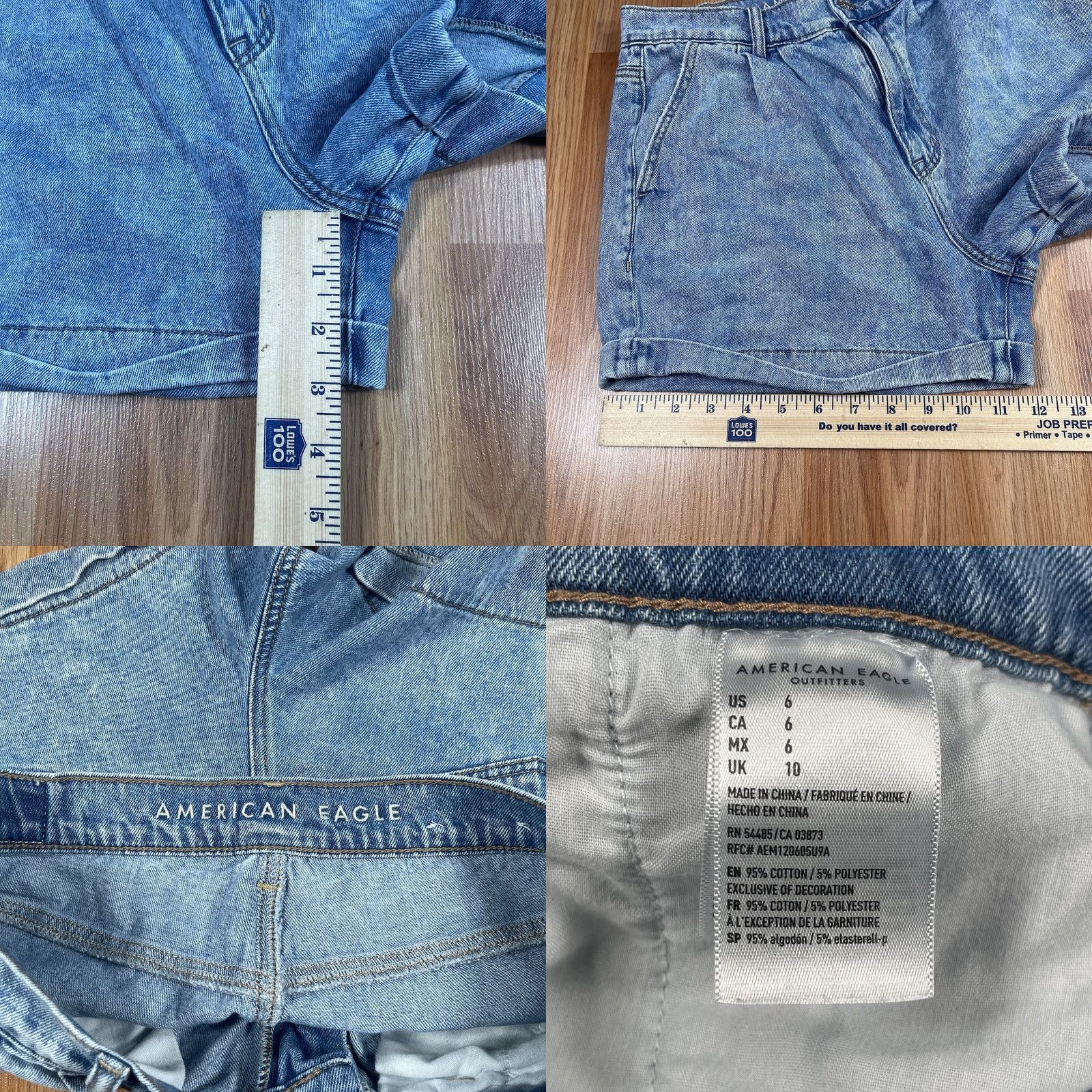 American Eagle Outfitters Item Specifications: Closure: Lace Toe Size 28" / US 6 / IT 42 - 8 Thumbnail