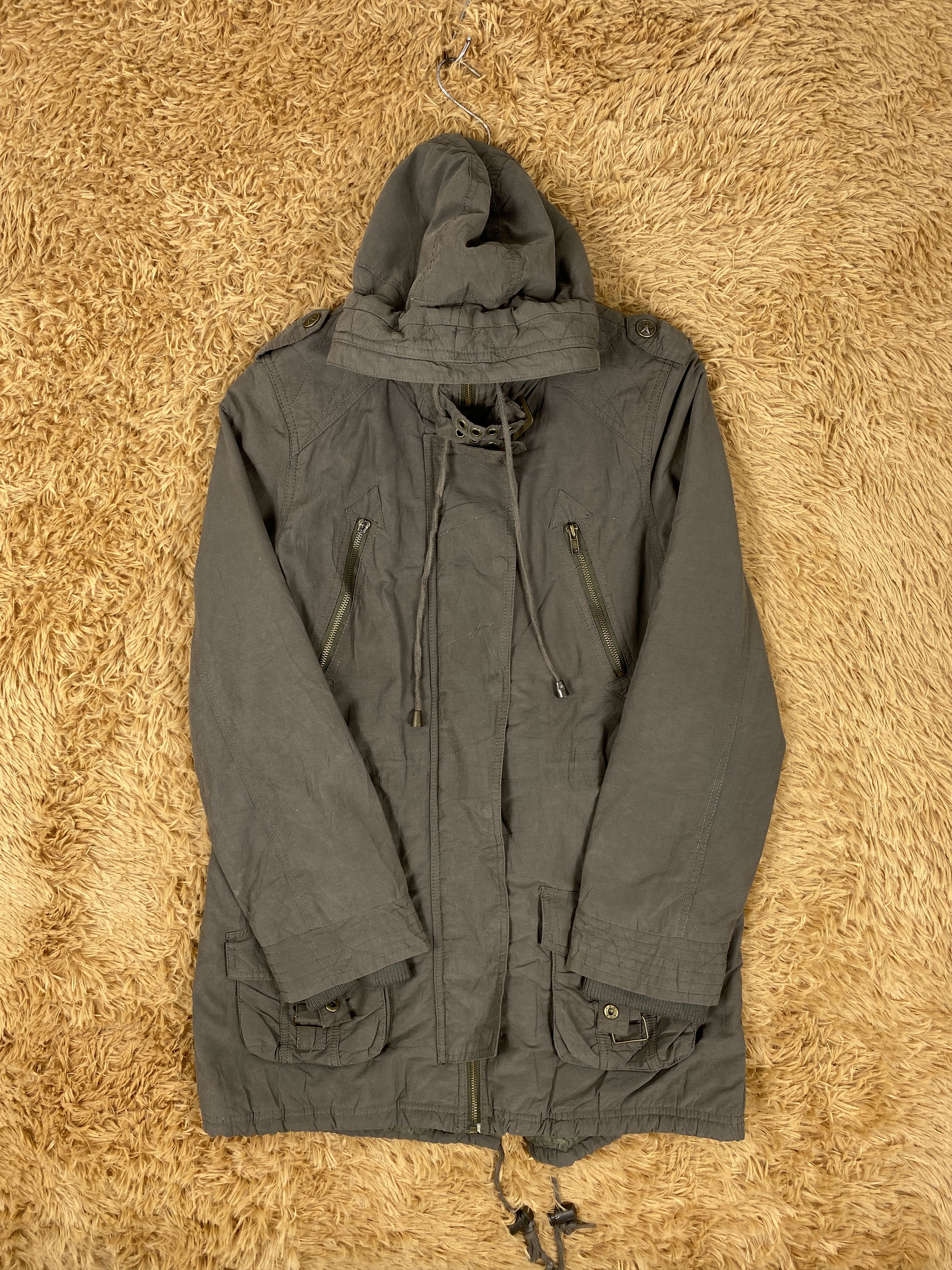 Japanese Brand Vintage Japanese Brand Hoodie Sherpa Lining Parkas J2191 Size US S / EU 44-46 / 1 - 3 Thumbnail