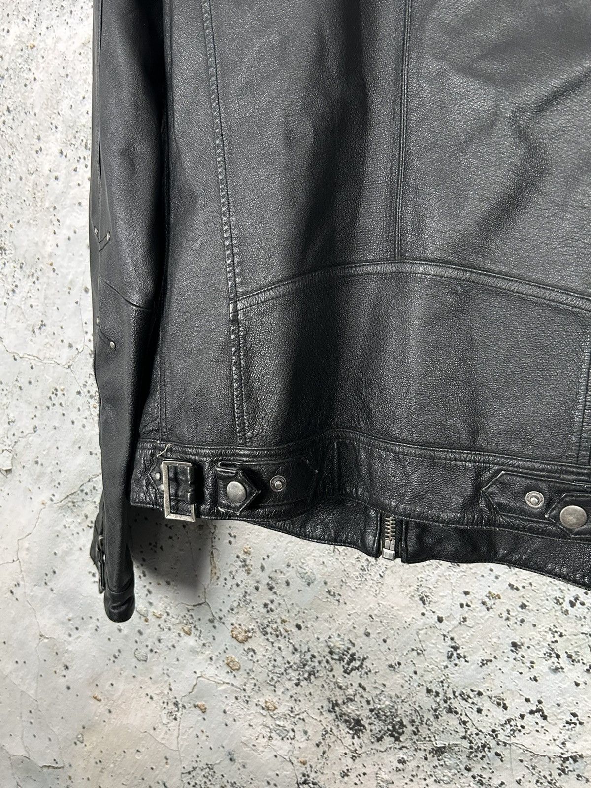 Genuine Leather Vintage Genuine Leather Jacket Avant Garde Designer Archive Size US M / EU 48-50 / 2 - 7 Thumbnail