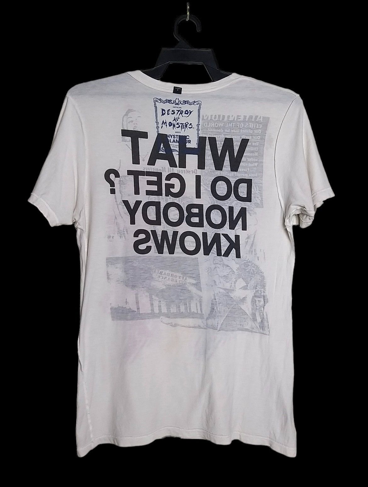 Hysteric Glamour ARCHIVE HYSTERIC GLAMOUR MEET DESTROY ALL MONSTERS T SHIRT Size US S / EU 44-46 / 1 - 4 Thumbnail