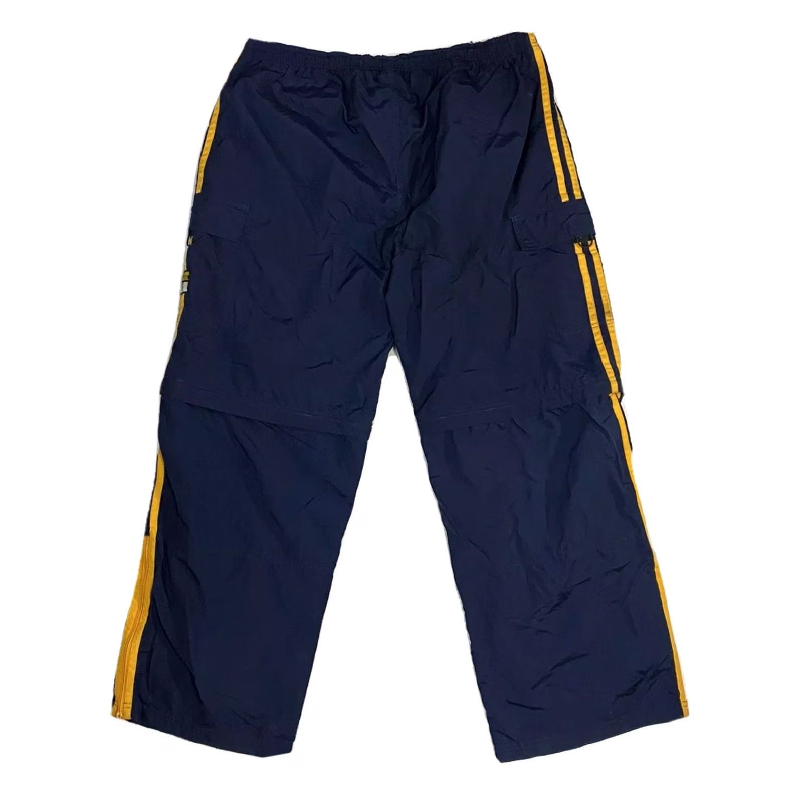 Starter VINTAGE West Virginia University Starter Windbreaker Convertible Pants/Shorts sz XL Black Mens Size US 36 / EU 52 - 4 Thumbnail