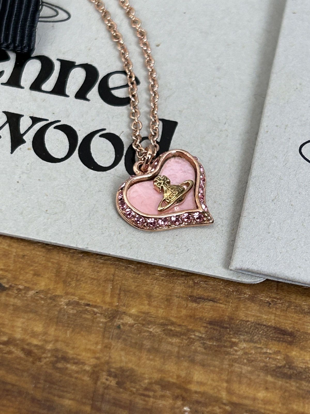 Vivienne Westwood Vivienne Westwood Petra Heart Gold/Pink