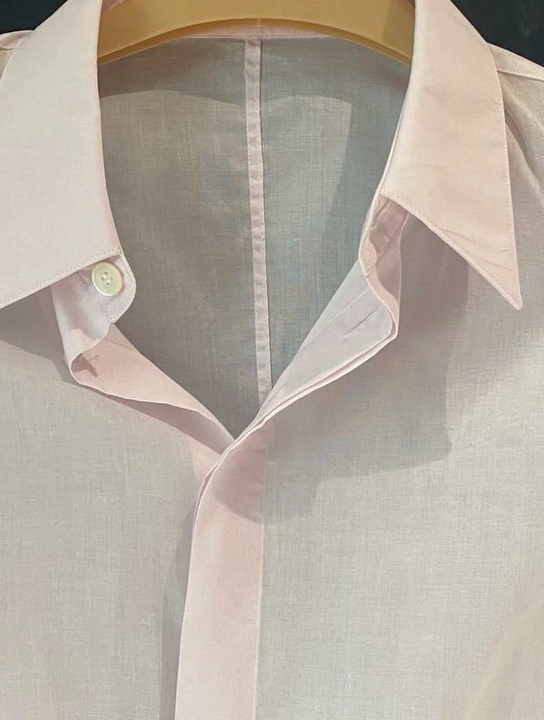 Helmut Lang Helmut Lang size 42See-through shirt 2501-Nextarrow Size US XS / EU 42 / 0 - 4 Thumbnail