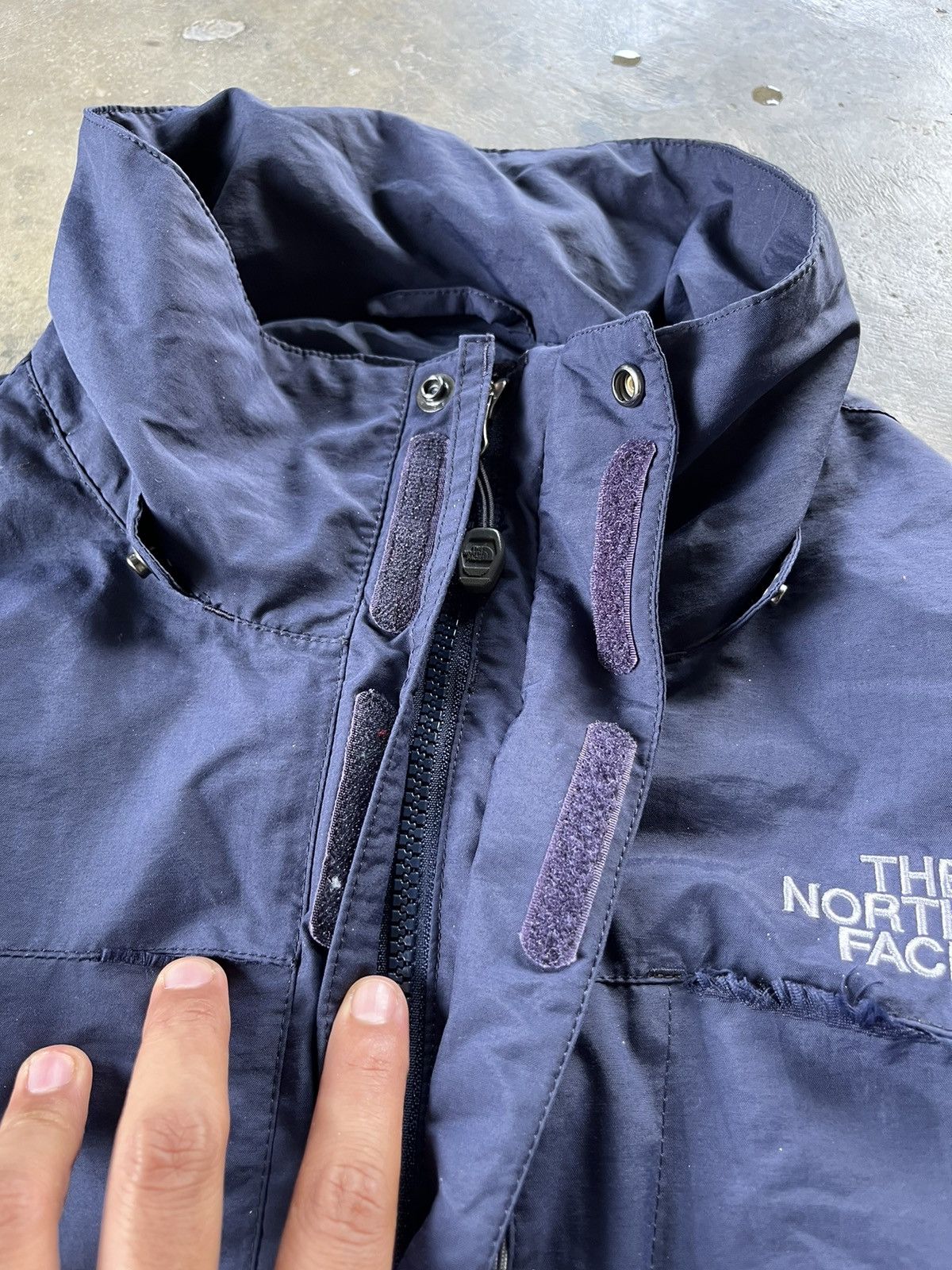 Japanese Brand × The North Face ⚡️The North Face Hyvent Zipper Up Jacket Distressed Size US L / EU 52-54 / 3 - 8 Thumbnail