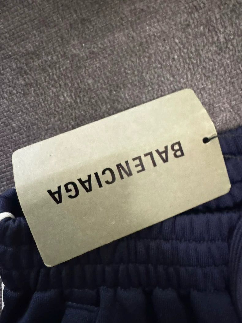 Balenciaga Balenciaga size XS Grey Blue Double Waist Stretch Logo Spo Size US 27 - 5 Thumbnail