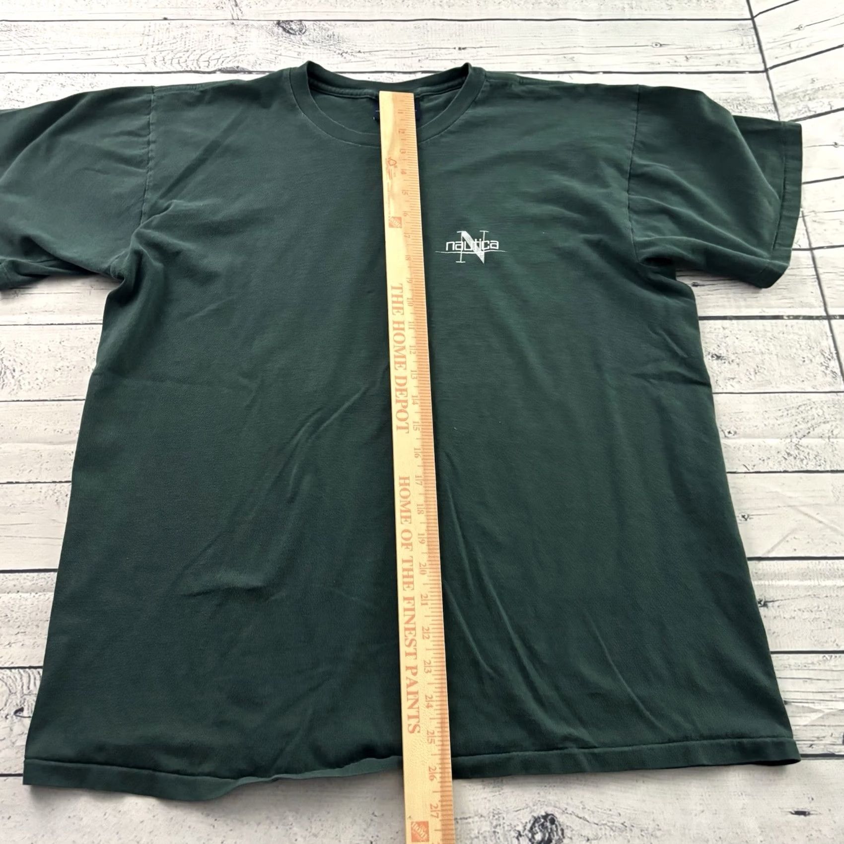 Nautica Vintage Nautica T-Shirt Men L Green Short Sleeve Cotton Shirt Size US L / EU 52-54 / 3 - 4 Thumbnail