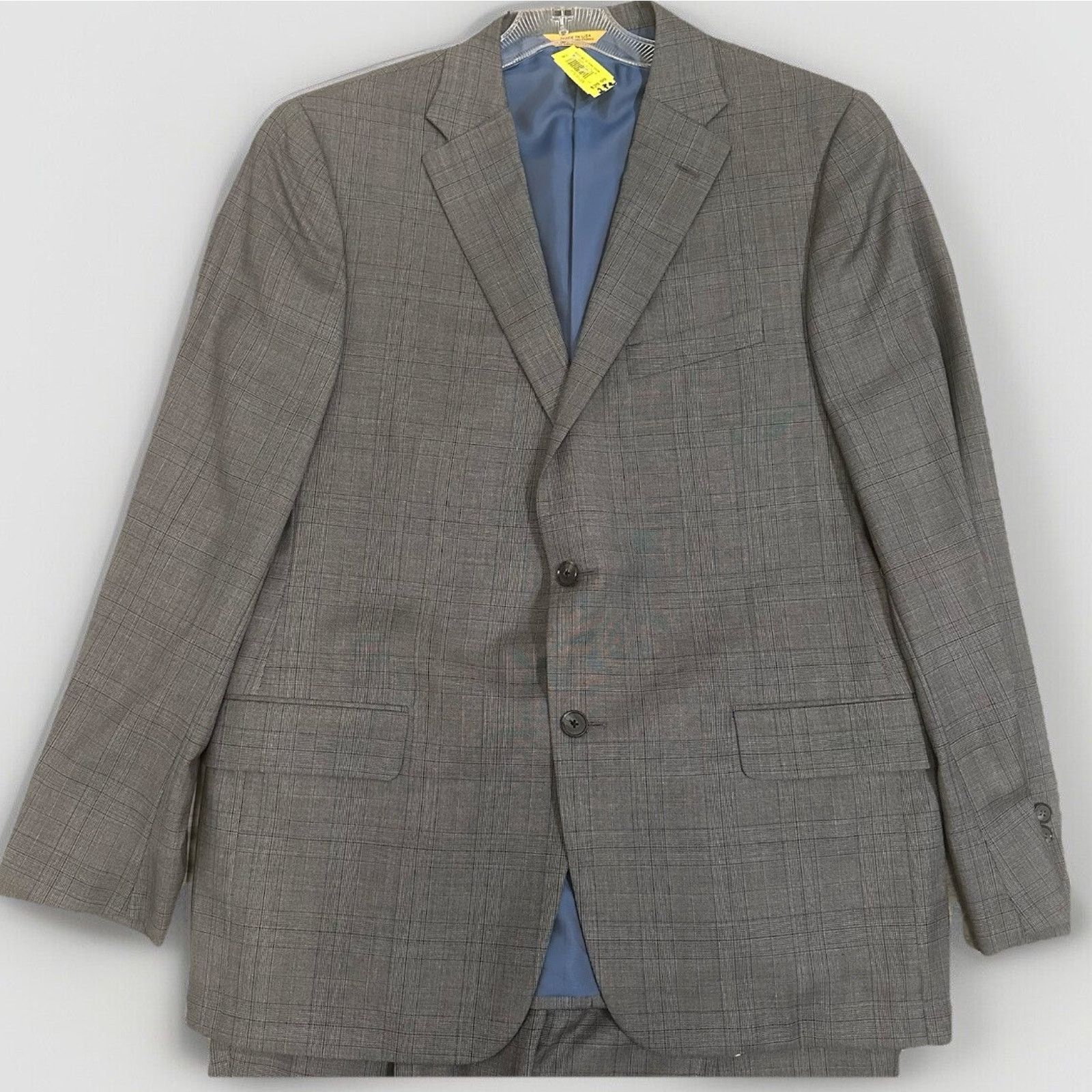 Hickey Freeman Hickey Freeman Loro Piana Suit Men’s 42R Tasmanian Super 130 Size 42R - 2 Thumbnail