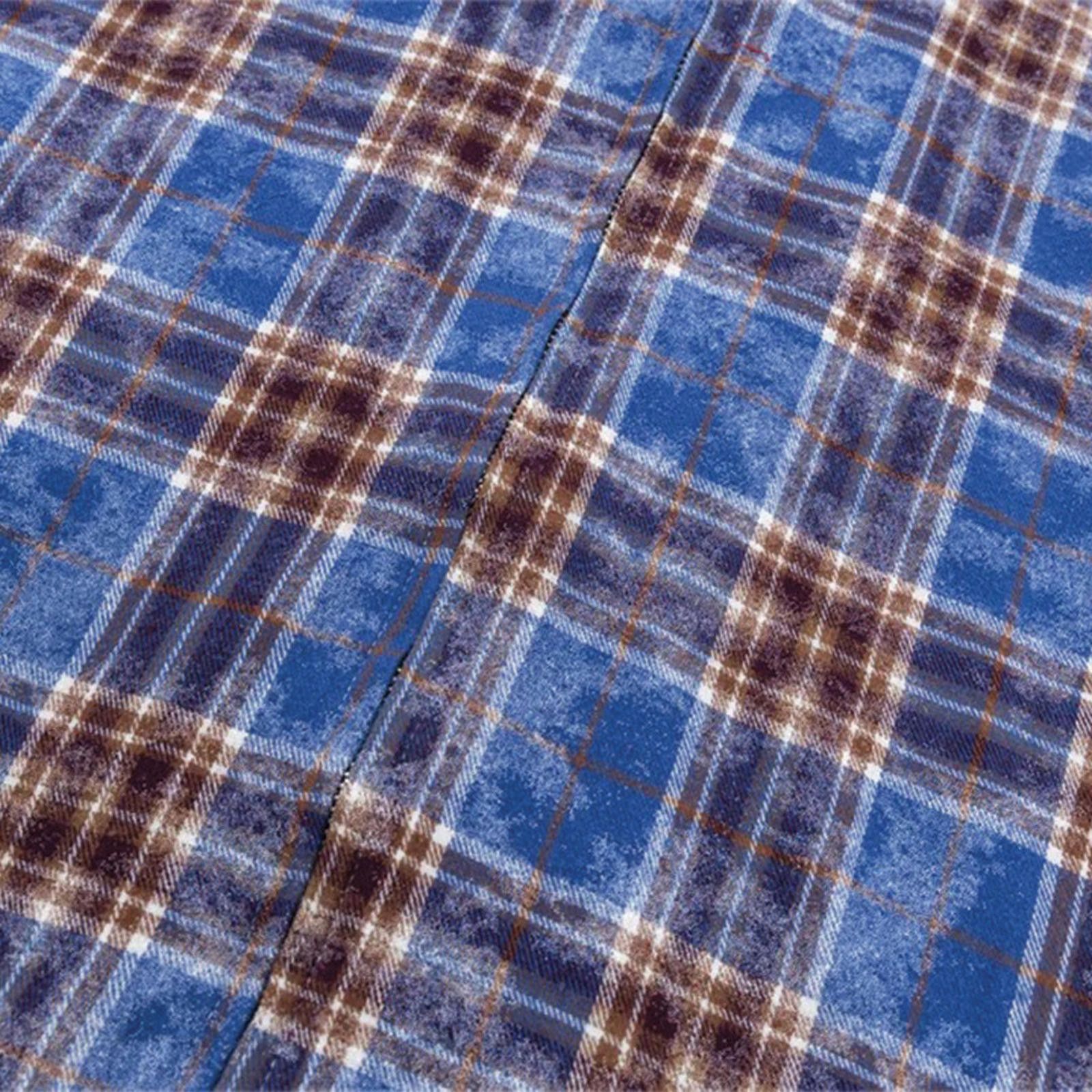 Other Bleached Plaid Zipper Shirt Size US M / EU 48-50 / 2 - 6 Thumbnail