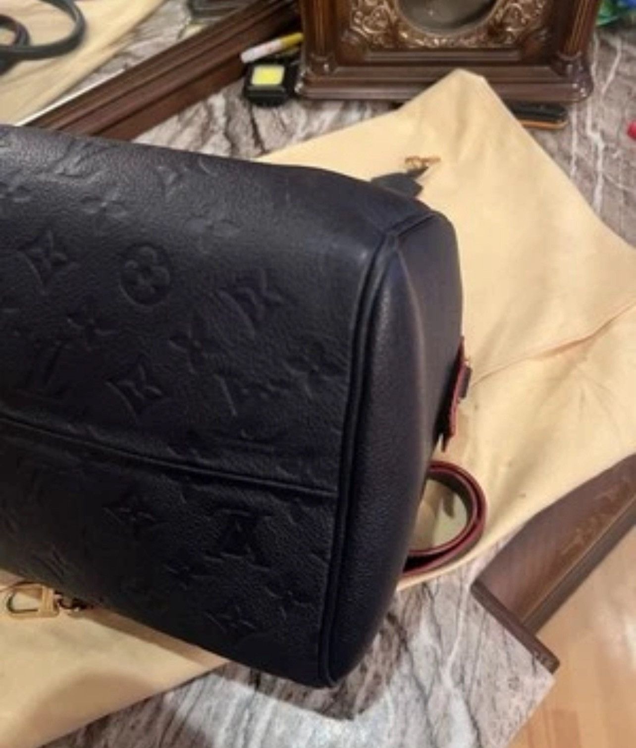 Louis Vuitton Louis Vuitton Speedy Bandouliere Empreinte Leather 30 Size ONE SIZE - 15 Thumbnail