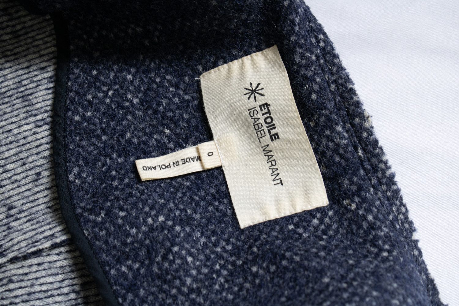 Isabel Marant Etoile Isabel Marant Etoile, blue tweed jacket with zipper Size XS / US 0-2 / IT 36-38 - 8 Thumbnail