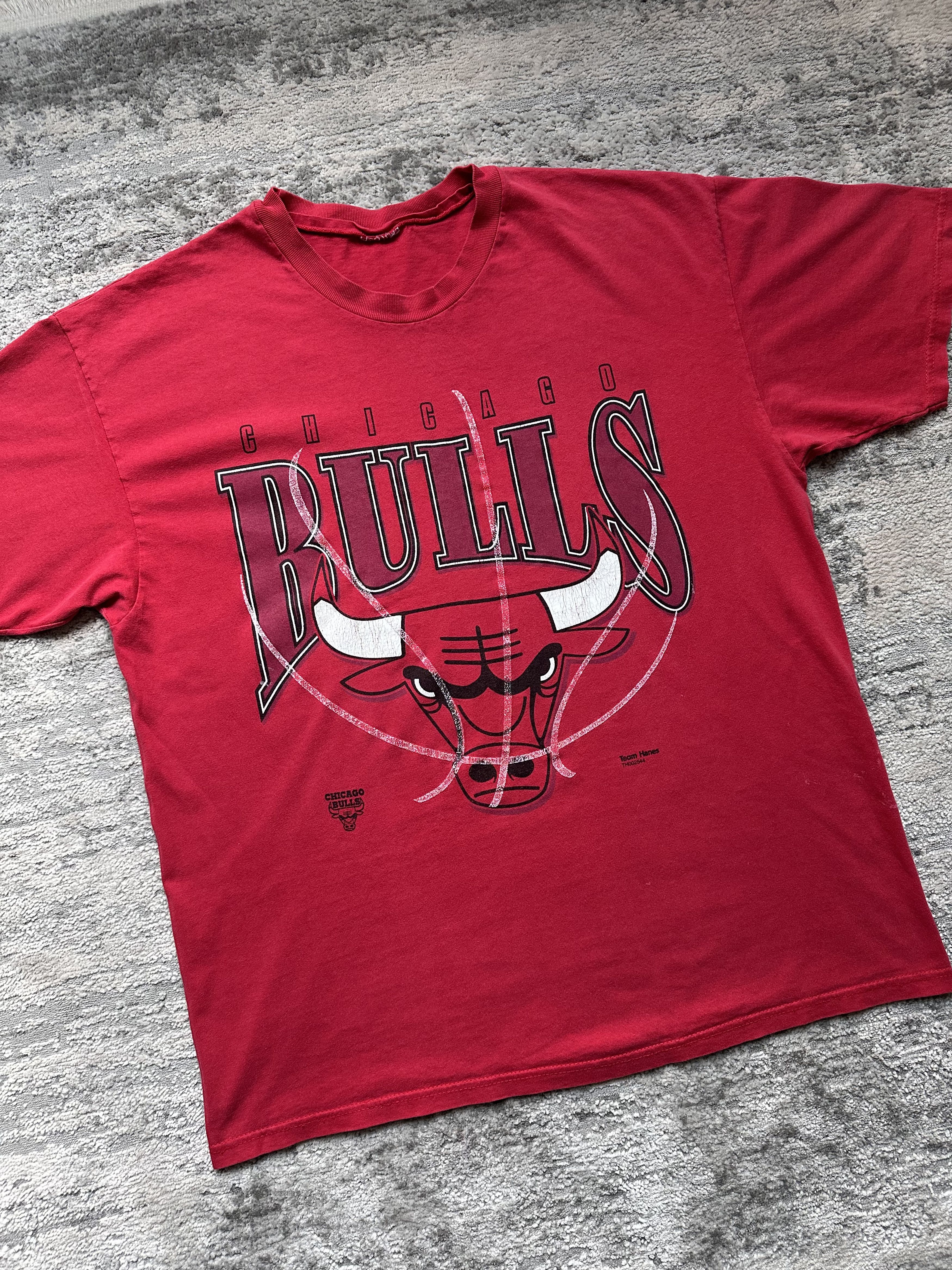 Vintage Chicago Bulls vintage t shirt Size US XL / EU 56 / 4 - 2 Thumbnail