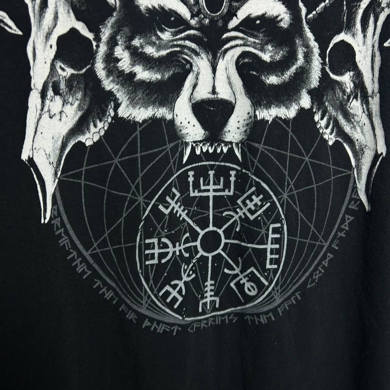 Band Tees Vintage Wolf Heart Big logo rock band 2000s tee Size US L / EU 52-54 / 3 - 4 Thumbnail