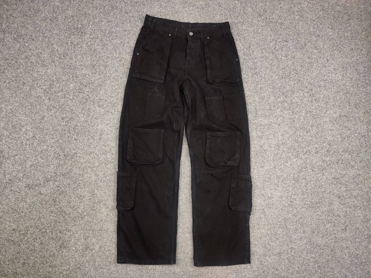 If Six Was Nine VTG if six was nine Style Baggy Multipocket Cargo Jeans Y2K Size US 32 / EU 48 - 7 Thumbnail