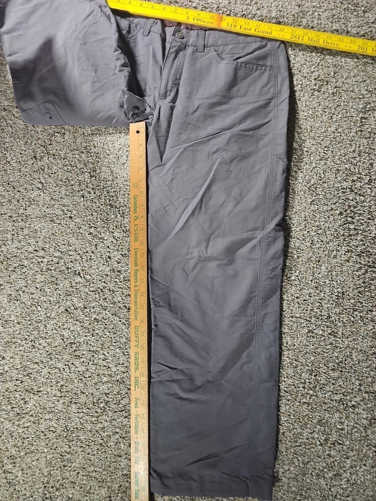 Issey Miyake Isis Sz 10 Nylon Gray Outdoor Pants Size 32" / US 10 / IT 46 - 5 Thumbnail