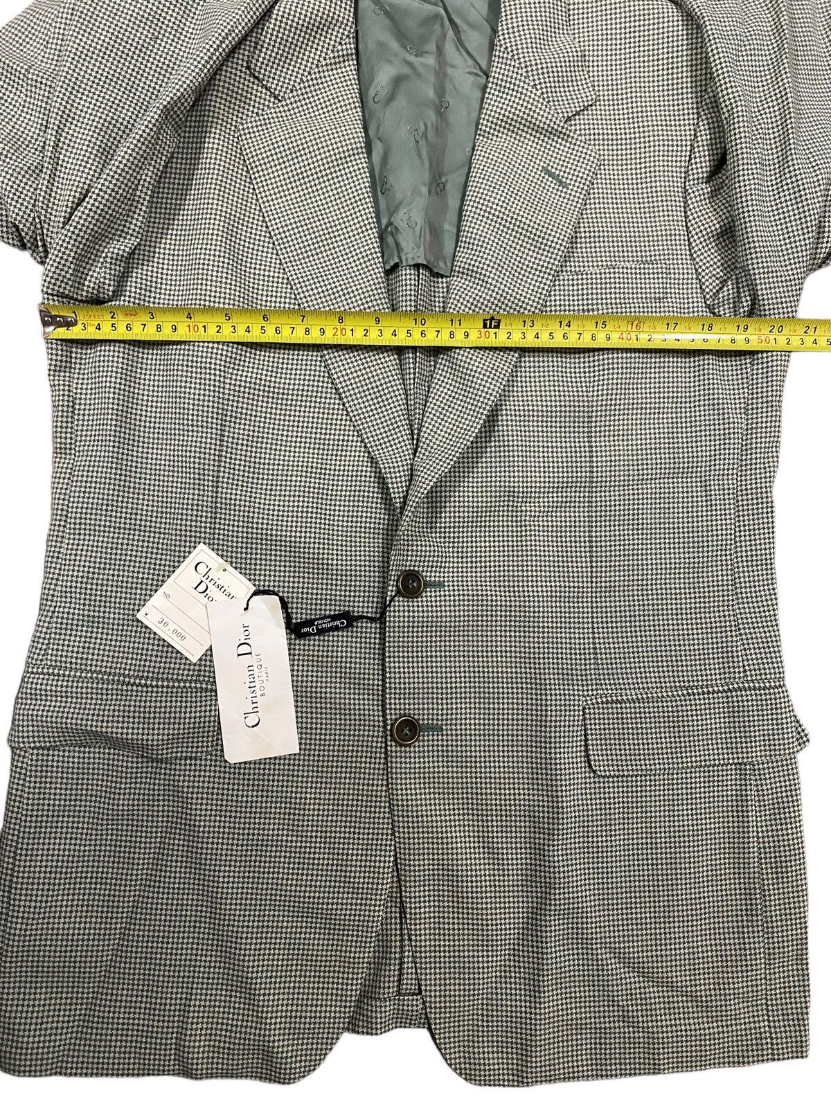 Christian Dior Monsieur Blazer Christian Dior Luxury Suit Size 48R - 6 Thumbnail