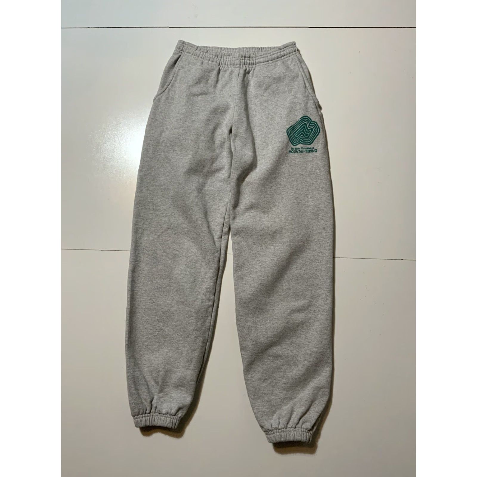 Essentials Nice As Heck The Basic Essentials Of Mountaineering Grey Jogger Sweatpants Sz. S Sweatpants Mens Small Gray Regular Pants Size US 29 - 2 Thumbnail