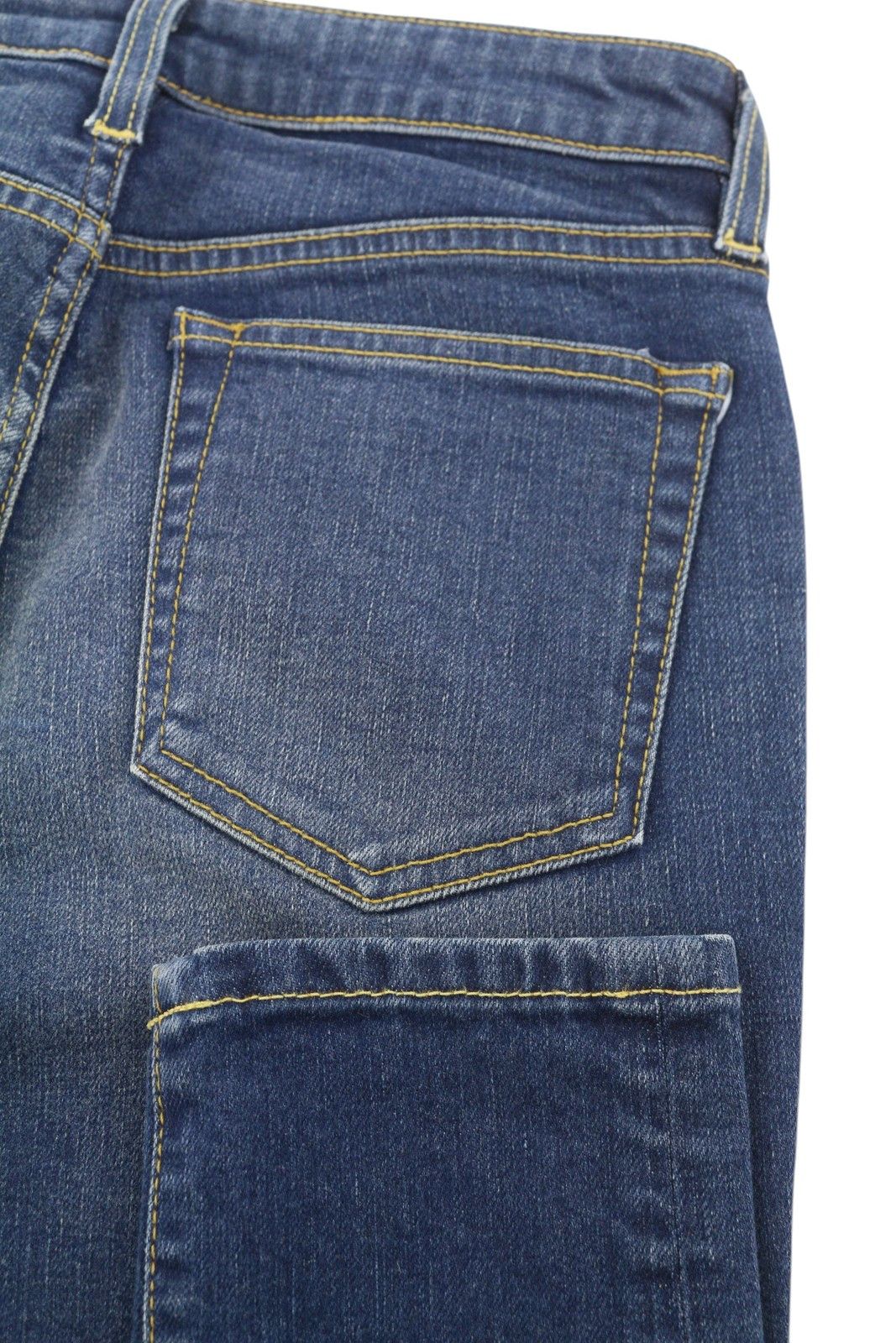 R13 ALISON SKINNY 27 Lily Blue FX Faded Washed Zip 86348 Size 27" / US 4 / IT 40 - 5 Thumbnail