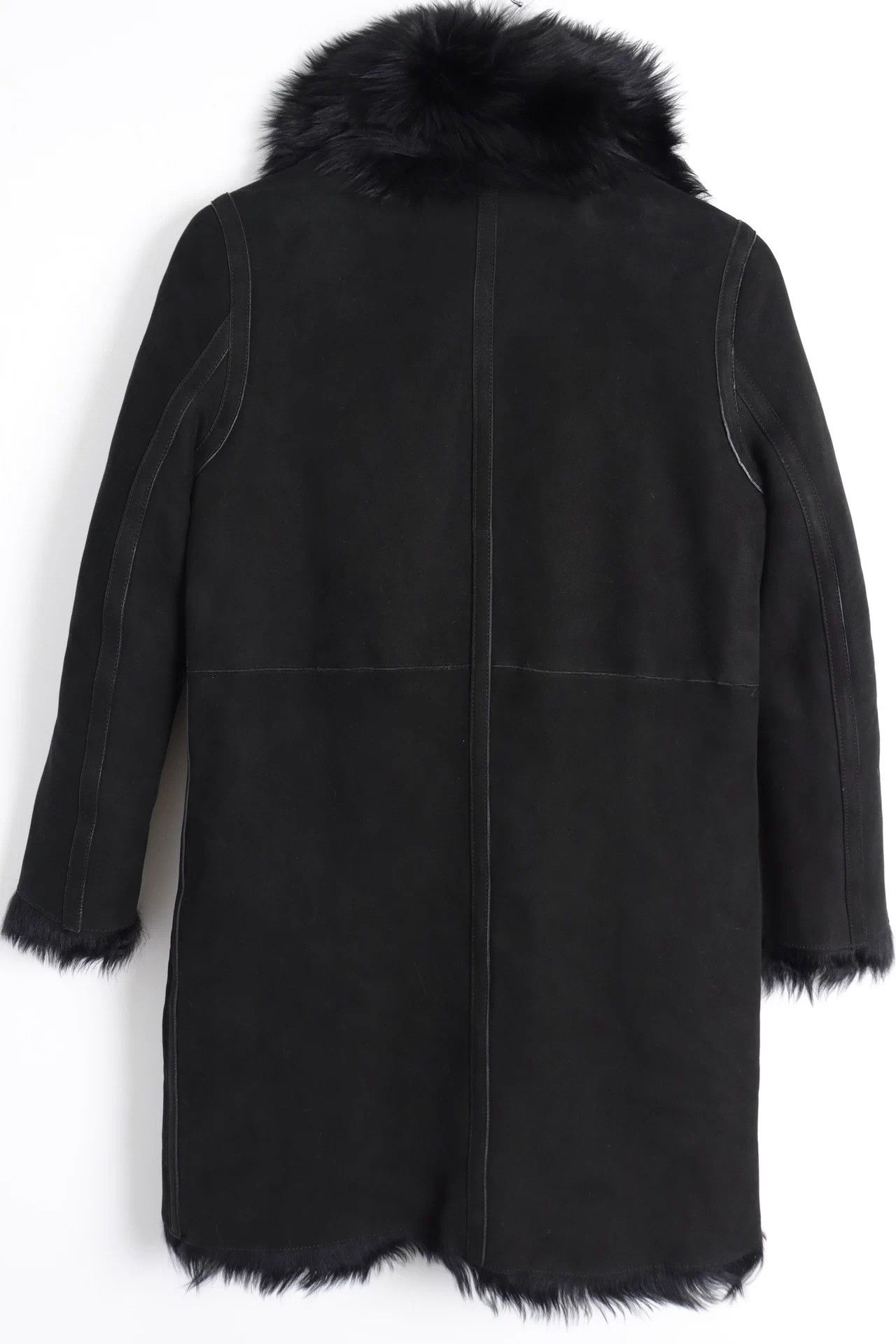 Miu Miu MIU MIU shearling coat black size 36 Size XS / US 0-2 / IT 36-38 - 2 Thumbnail