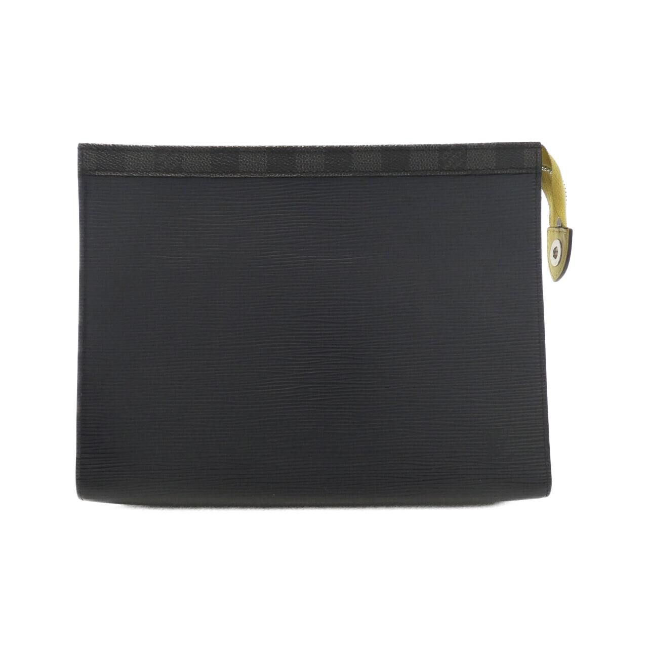 Louis Vuitton Louis Vuitton Pochette Voyage Epi Damier Graphite Clutch Bag Canvas Clutch Bag M67899 DUTY FREE for USA