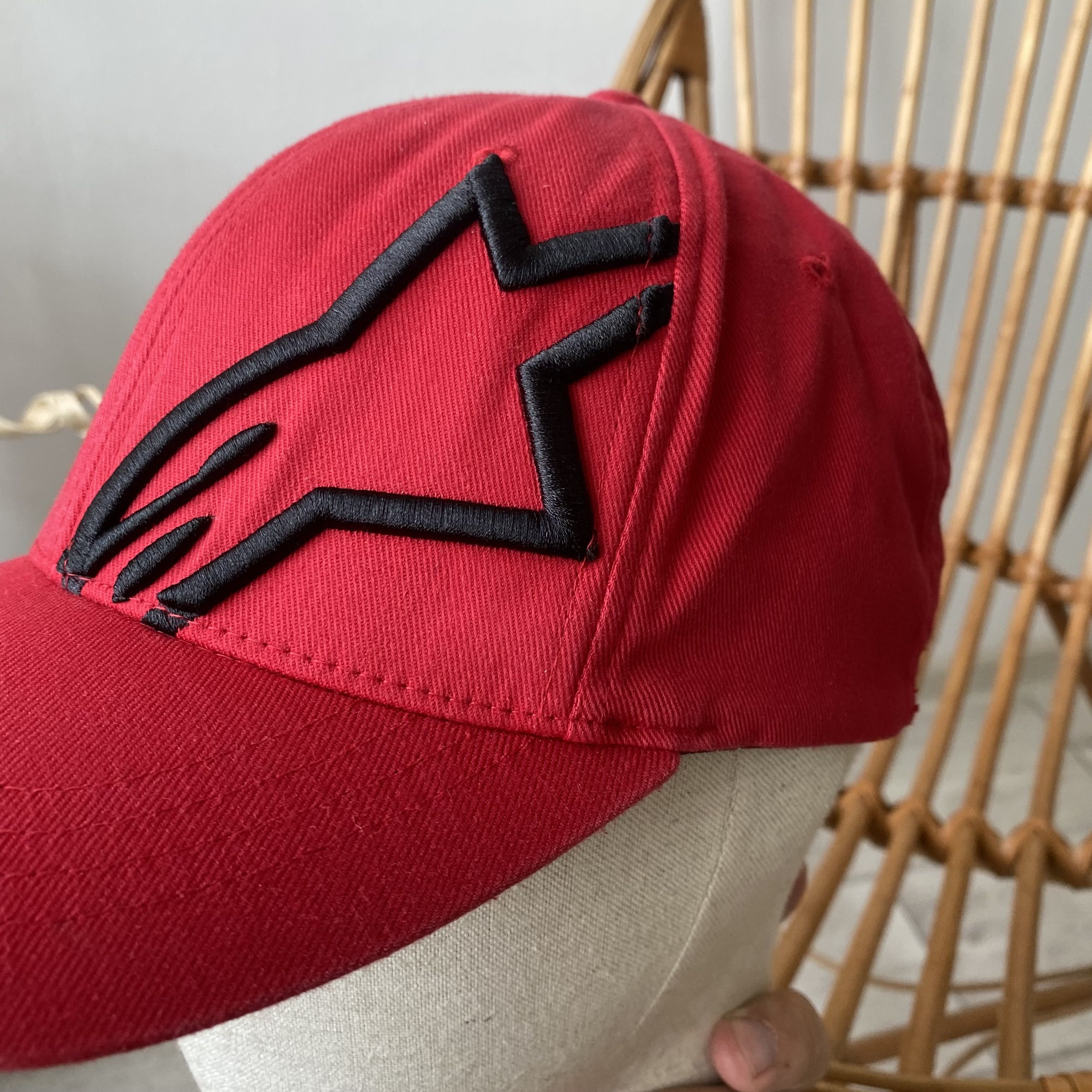 Alpinestars Vintage 00s Flexfit Alpinestars Cap Racing moto Size ONE SIZE - 5 Thumbnail