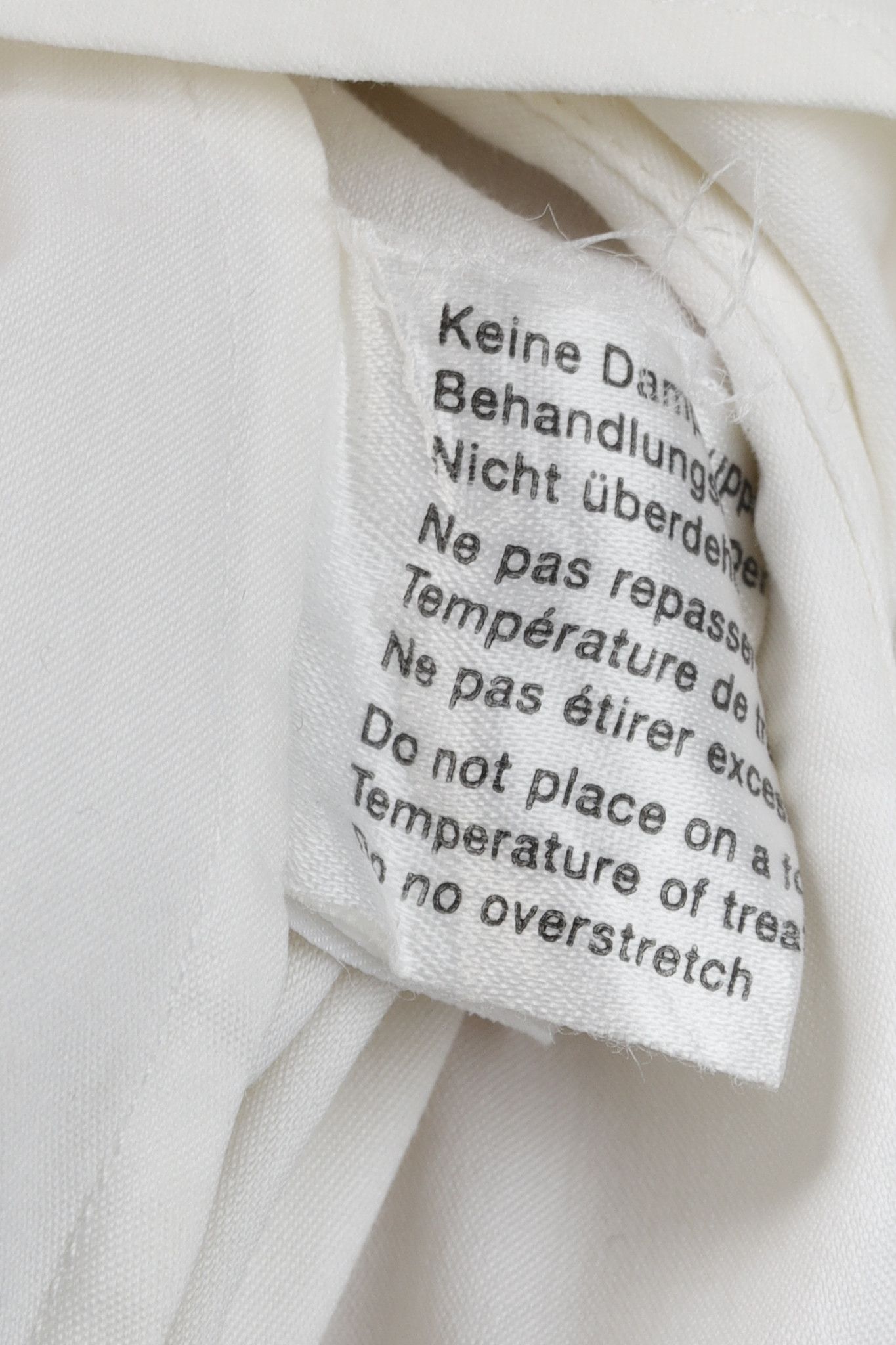 Akris Akris White Zippered Shirt with Belted Collar and Cuffs Size L / US 10 / IT 46 - 9 Thumbnail