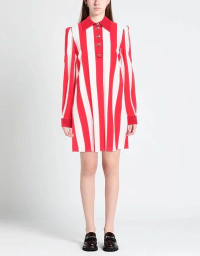 Dolce & Gabbana o1y0825 Mini Dress in Red/White Size XS / US 0-2 / IT 36-38 - 2 Thumbnail
