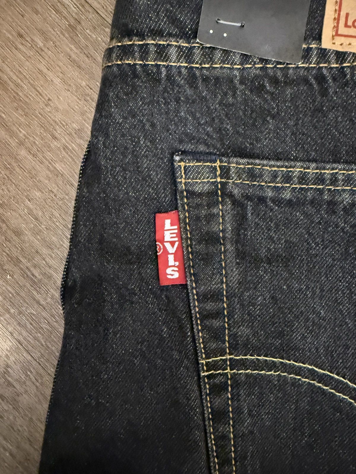 Levi's × Levi's Vintage Clothing ***FINAL DROP***RARE BRAND NEW LEVIS HI BALL ROLL DENIM 33 Size US 33 - 4 Thumbnail