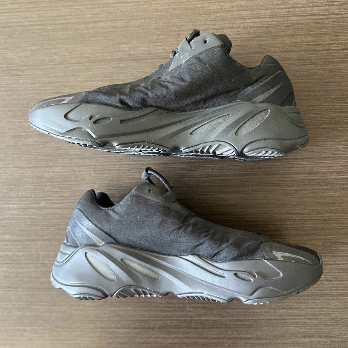 Yeezy Adidas Yeezy Boost 700 MNVN “Triple Black” Size US 7.5 / EU 40-41 - 2 Thumbnail