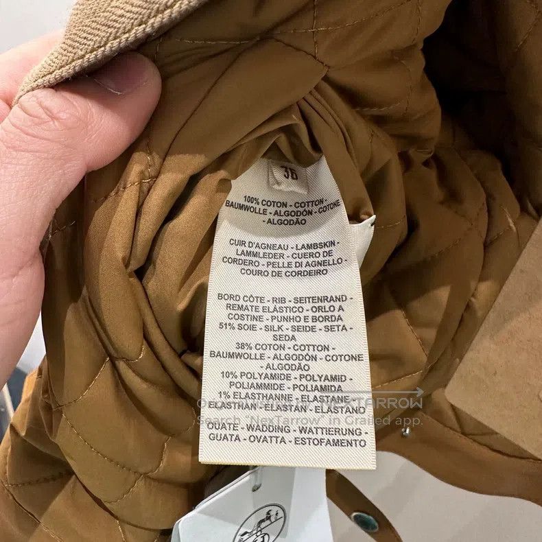Hermes Hermes Patch Leather Logo Two-Way Wear Jacket Size XS / US 0-2 / IT 36-38 - 4 Thumbnail