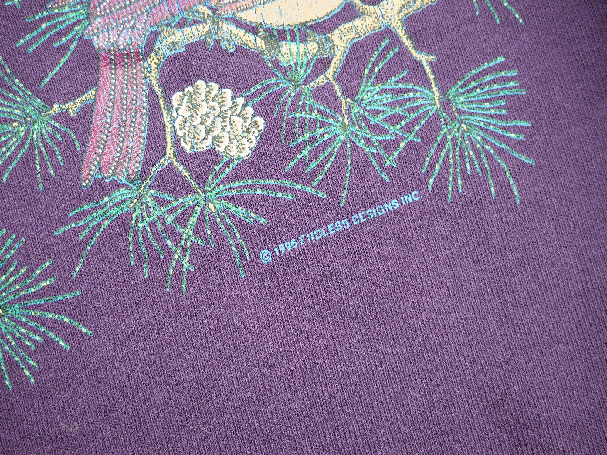 Vintage American vintage 1996 year sweatshirt Size US XXL / EU 58 / 5 - 5 Thumbnail