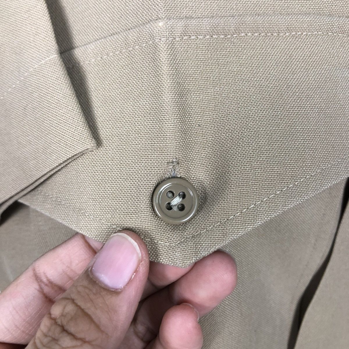 Vintage 🔥VINTAGE MILITARY WORK GARMENT MFGD USMC MADE IN USA Size US S / EU 44-46 / 1 - 18 Thumbnail