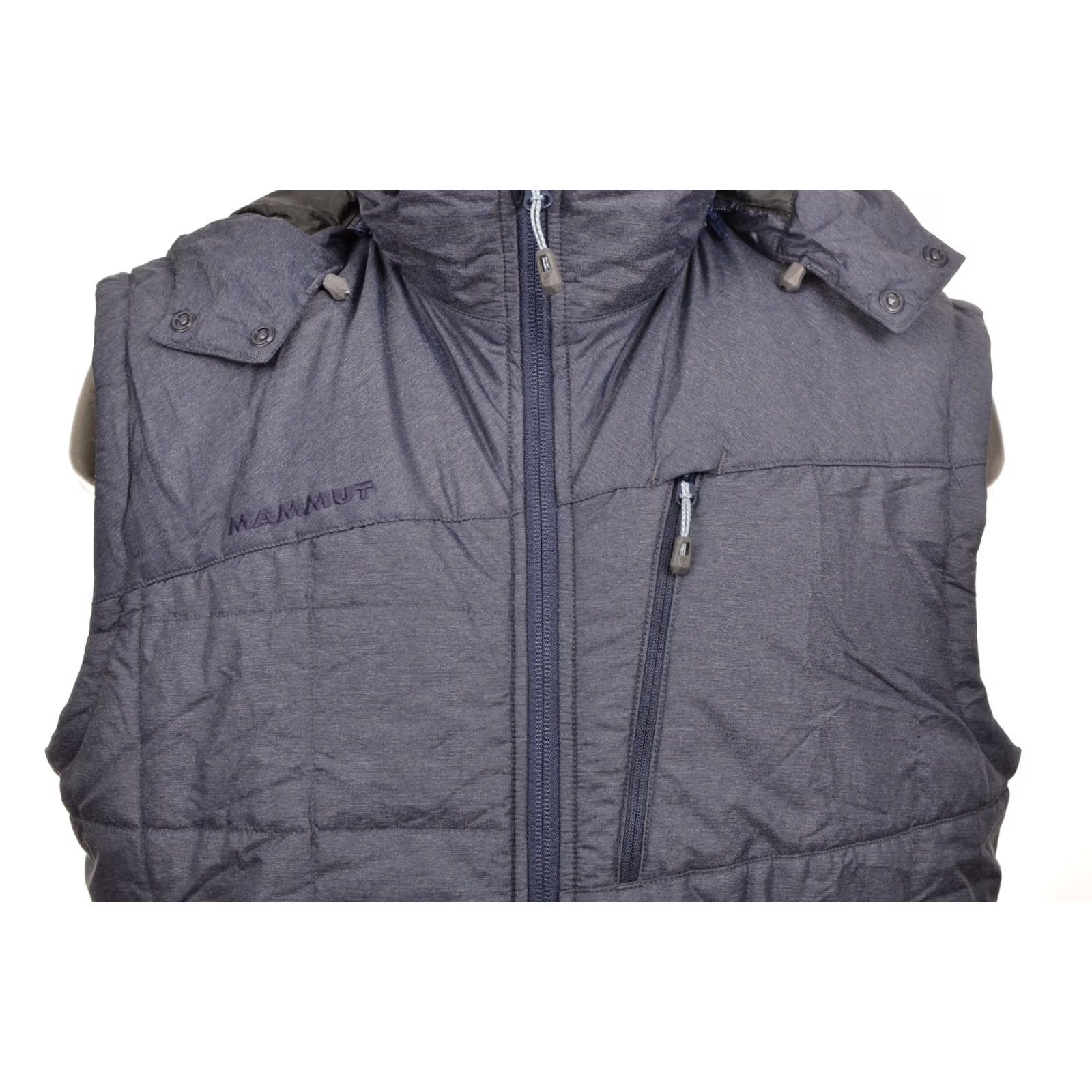Mammut Mammut Primaloft Hooded Outdoor Vest Gilet 1010-18870 Size L Blue Mens Vest Size US L / EU 52-54 / 3 - 2 Thumbnail