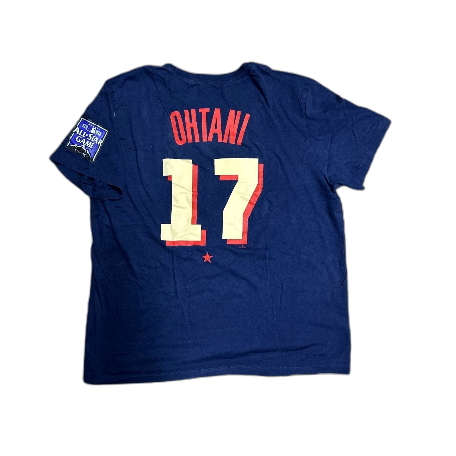 Vintage MLB Anaheim Angles Shohei Ohtani All Star Game Shirt MVP Dod Size US XL / EU 56 / 4 - 2 Thumbnail