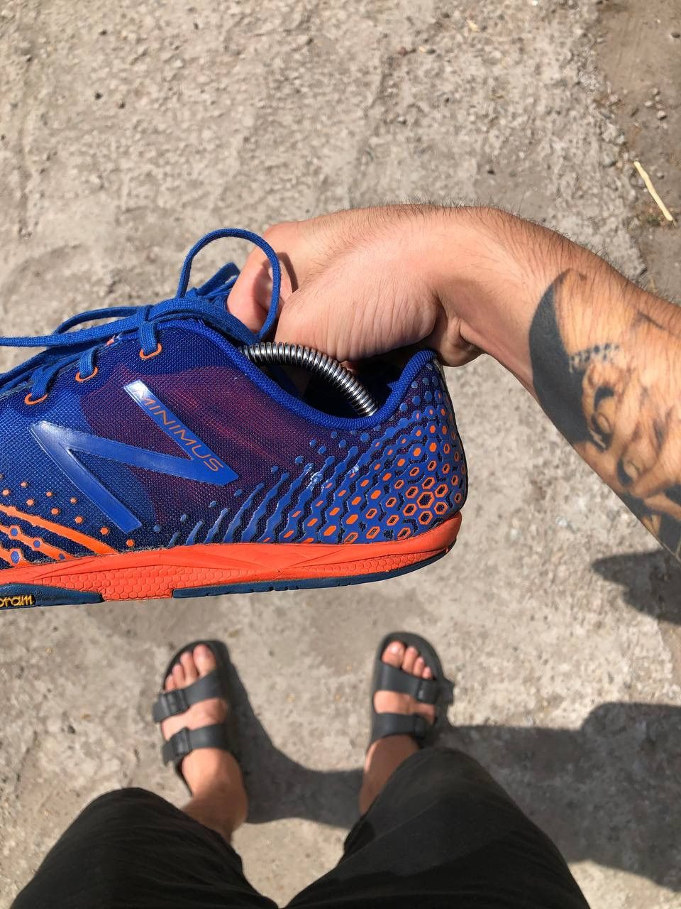 New Balance × Vintage VERY RARE NEW BALANCE MINIMUM TRAINING RUNNING ZERODROP Y2K Size US 7.5 / EU 40-41 - 7 Thumbnail