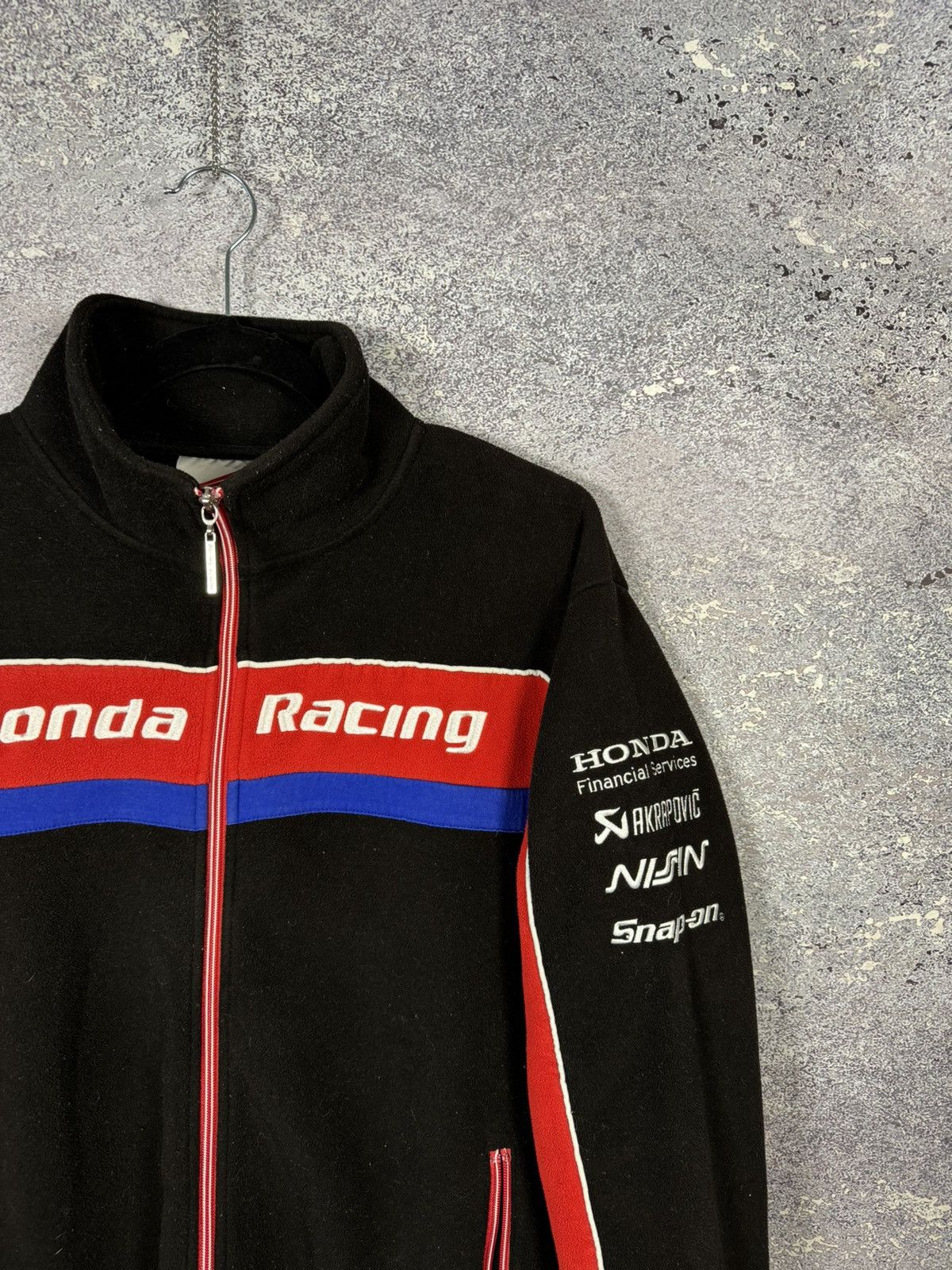 Formula 1 × Honda Honda Fleece Jacket Zip Clinton Castrol Nissin Akrapovich Size US S / EU 44-46 / 1 - 3 Thumbnail