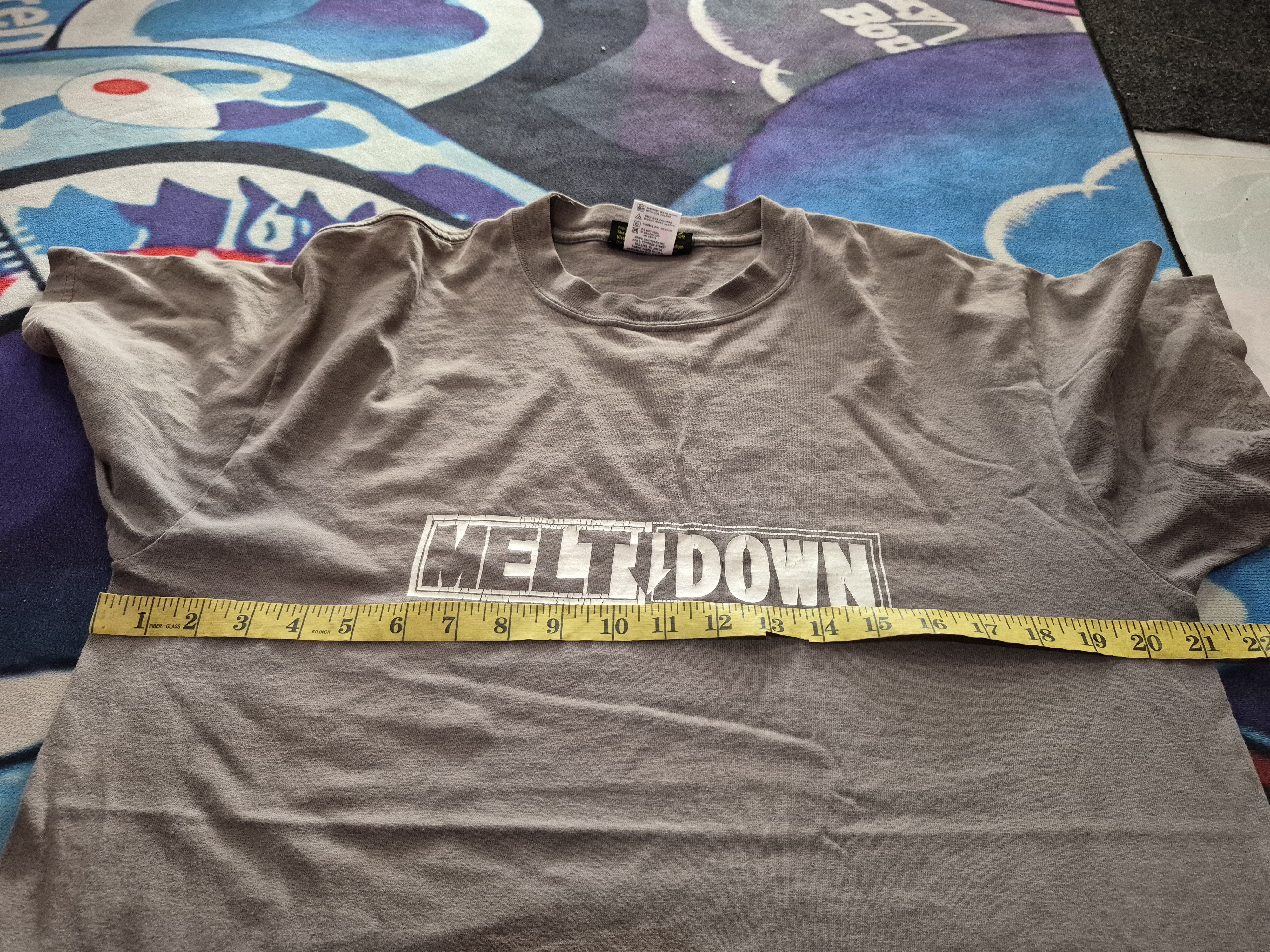Vintage 🔥 Vintage 90s Meltdown Underground Streetwear Skate Tee Size US L / EU 52-54 / 3 - 9 Thumbnail