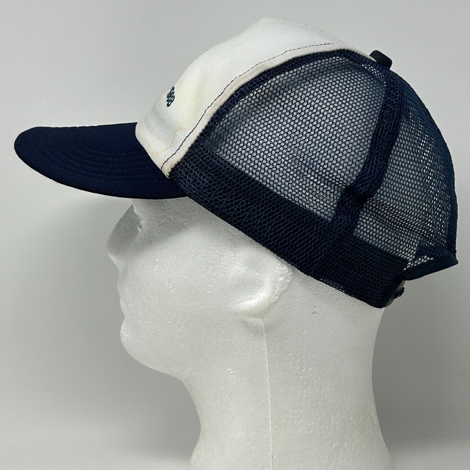 Vintage Vintage 80s CWA Communications Workers Trucker Hat Cap Blue Size ONE SIZE - 9 Thumbnail