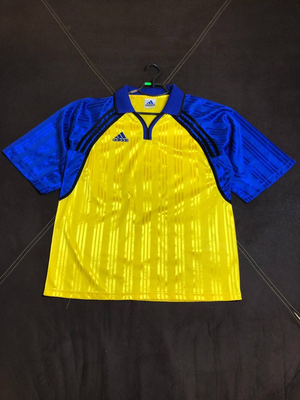 Adidas Rare Vintage Early 1994 90s Adidas Template Jersey Shirt Size US XL / EU 56 / 4 - 1 Thumbnail