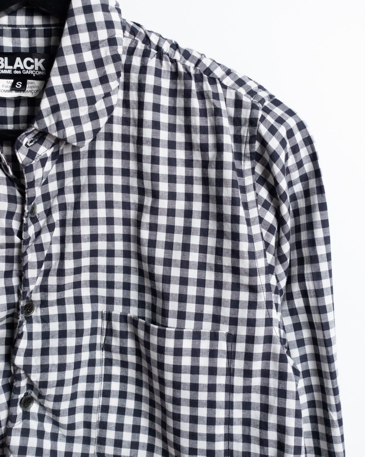 Comme des Garcons × Comme des Garcons Black × Rei Kawakubo Comme des Garcons Black Wrinkle Shirt Size S / US 4 / IT 40 - 3 Thumbnail