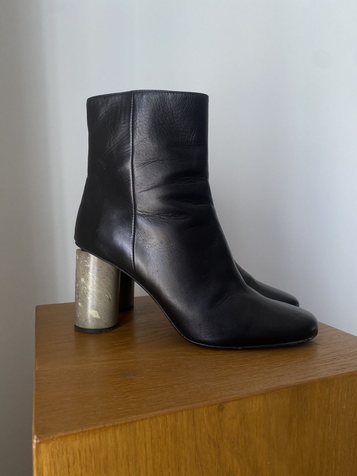 Acne Studios Acne Studios - Althea Black Terazzo Boot Size US 9 / IT 39 - 3 Thumbnail
