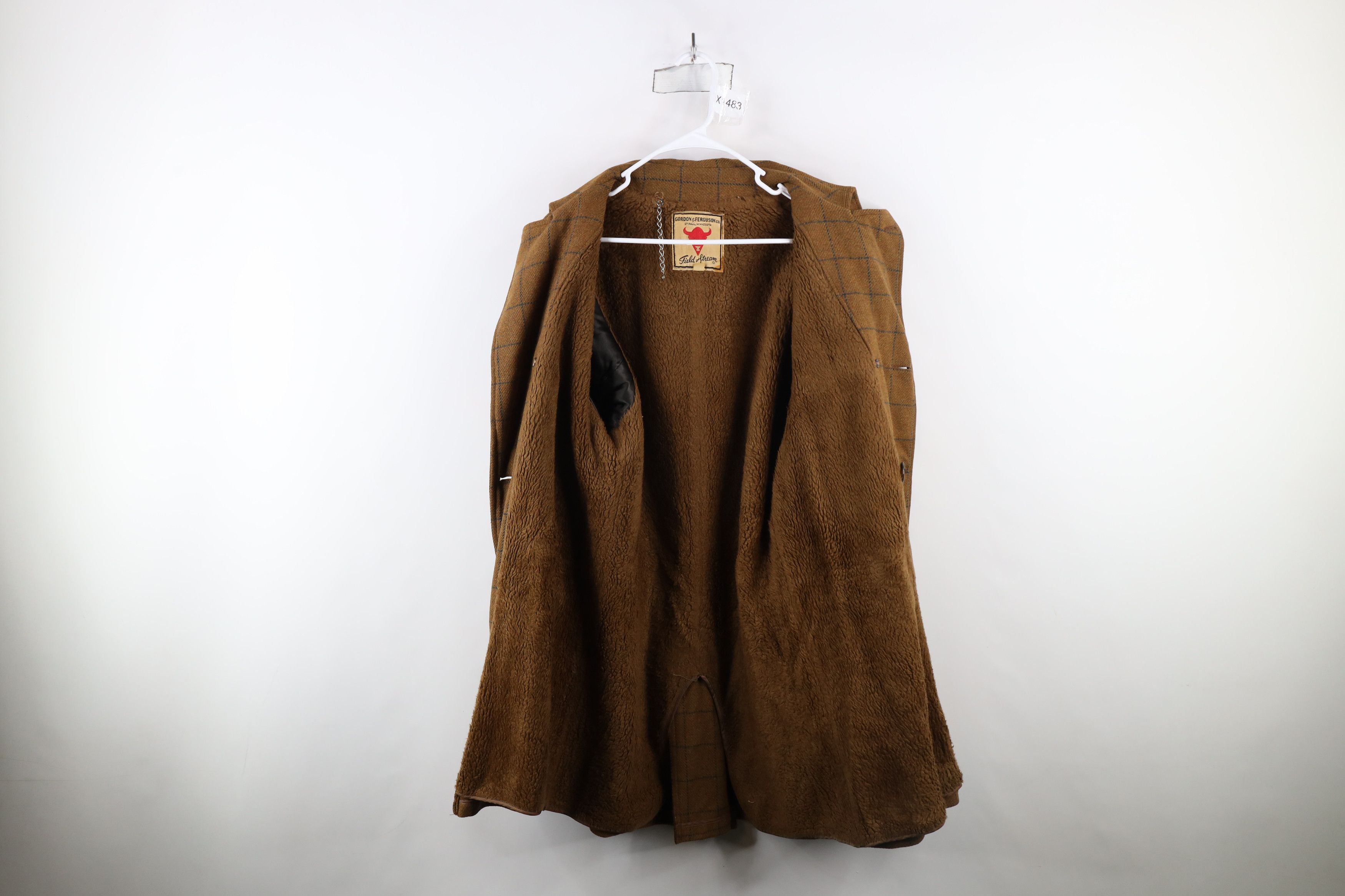 Vintage Vintage 60s 70s Lined Wool Double Breasted Jacket Coat USA Size US L / EU 52-54 / 3 - 11 Thumbnail