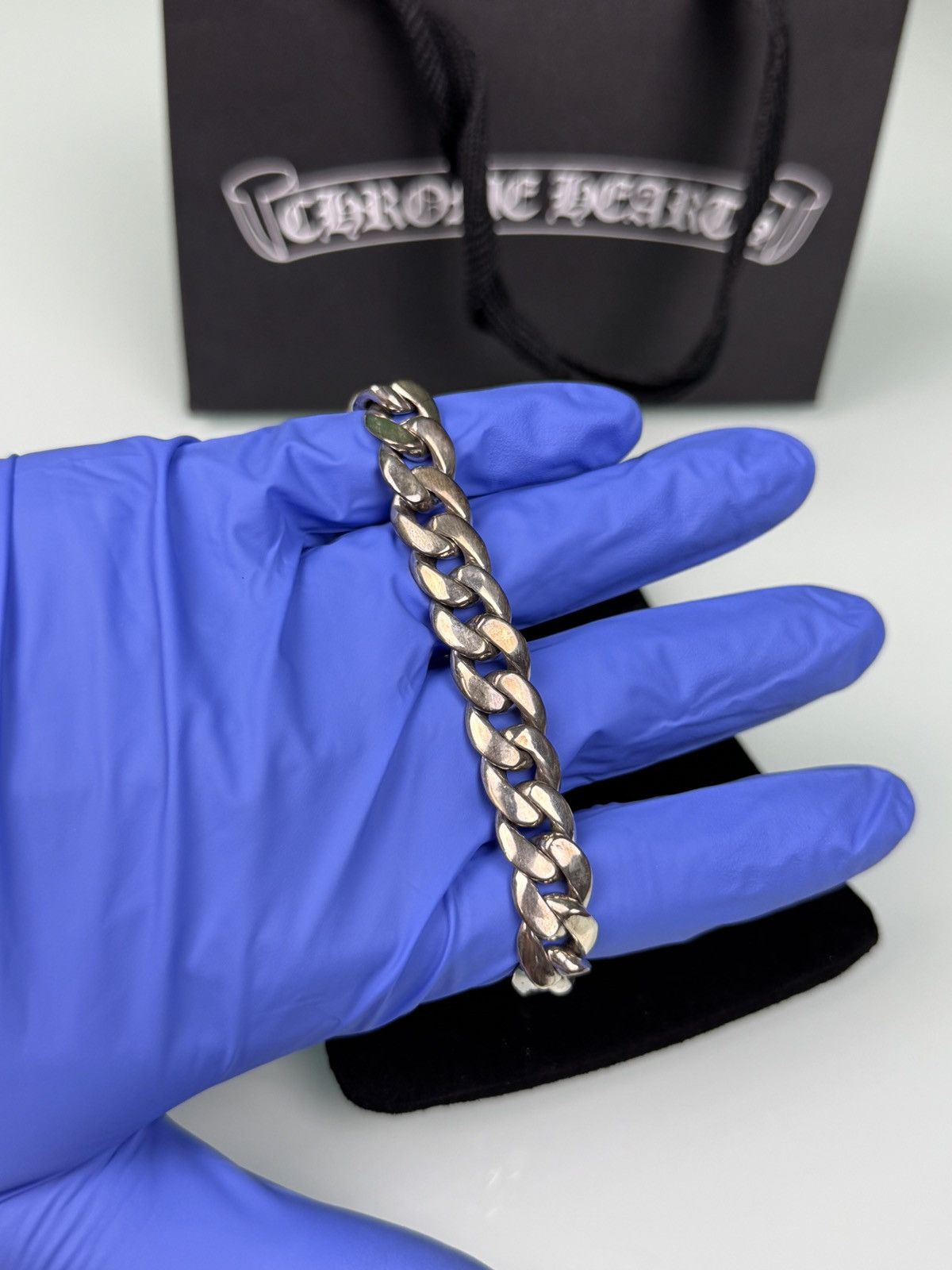Chrome Hearts Chrome Hearts Small Dagger ID Bracelet 7in .925 Silver Size ONE SIZE - 5 Thumbnail