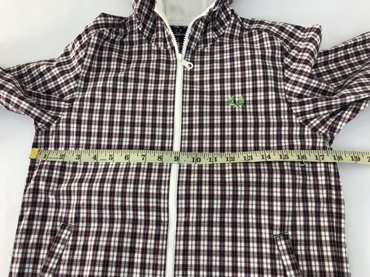 Fred Perry Bomber Jacket Fred Perry Design Plaid Zipper Hoodie Size US S / EU 44-46 / 1 - 12 Thumbnail