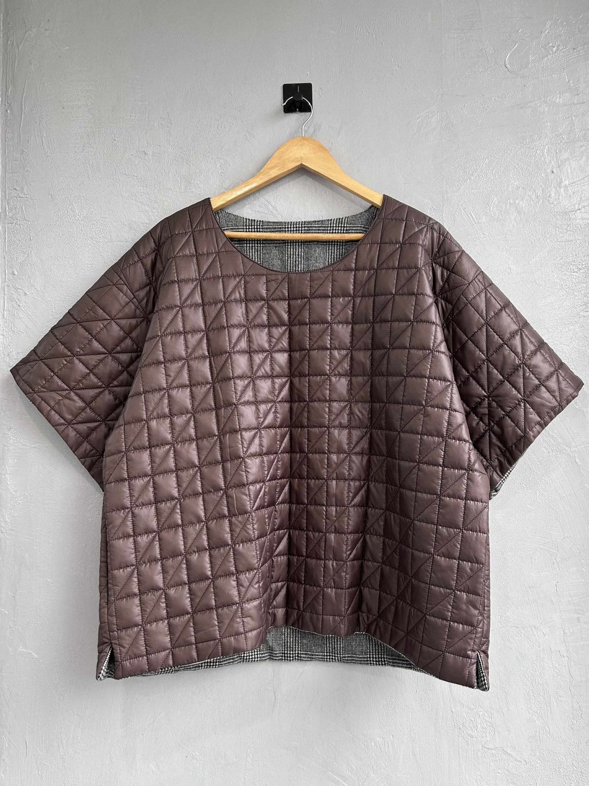 PHENOMENON PHENOMENOM AW12 Reversible Quilted Short-Sleeve Top Size US L / EU 52-54 / 3 - 1 Thumbnail