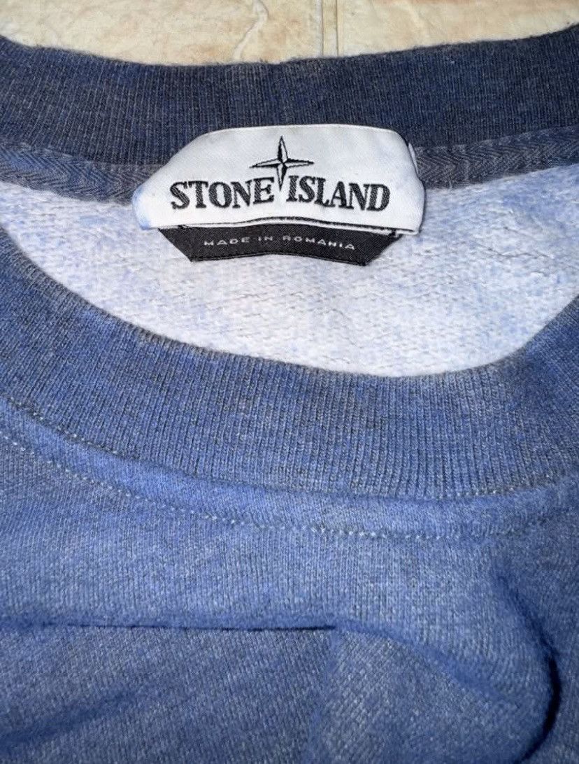 Stone Island Stone Island Sweatshirt Indigo Blue Size US XL / EU 56 / 4 - 5 Thumbnail